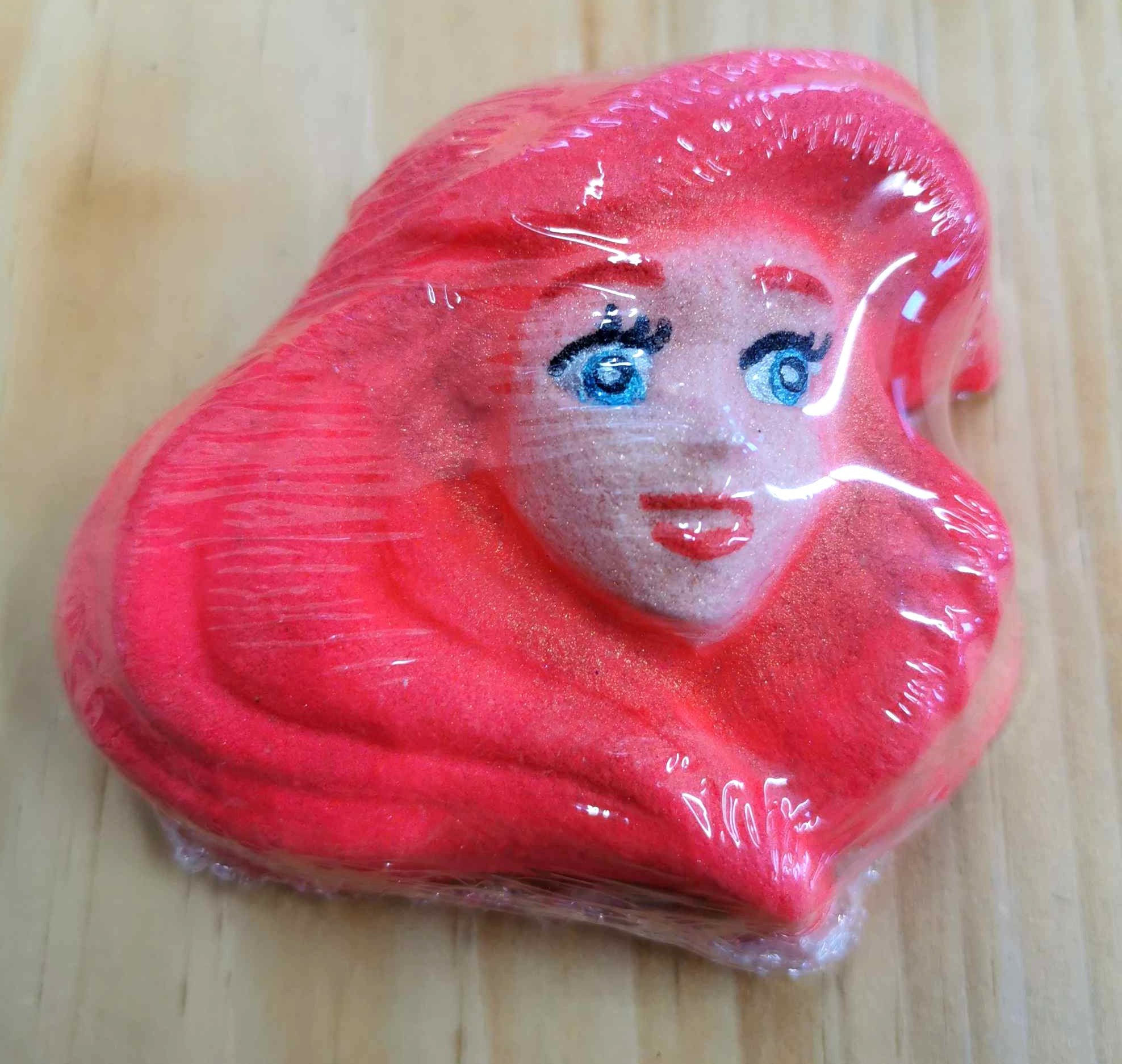 Bombe de bain effervescente - Arielle - Petite Sirène - Salade de fruits